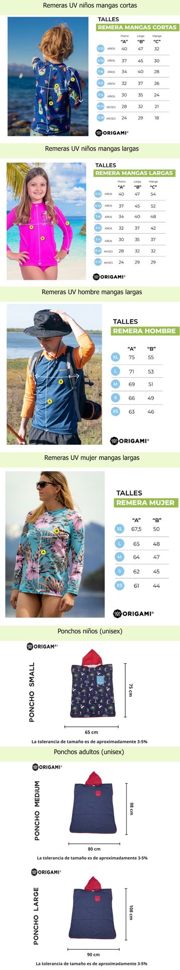 Tabla de talles