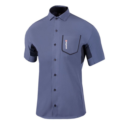 Ansilta Camisa W-Max 2 M (S, Azul)
