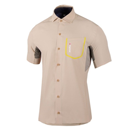 Ansilta Camisa W-Max 2 M (S, Gris Cemento)