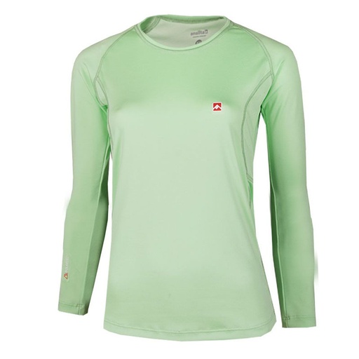 Ansilta Camiseta Umbral 2 W (L, Verde Agua)