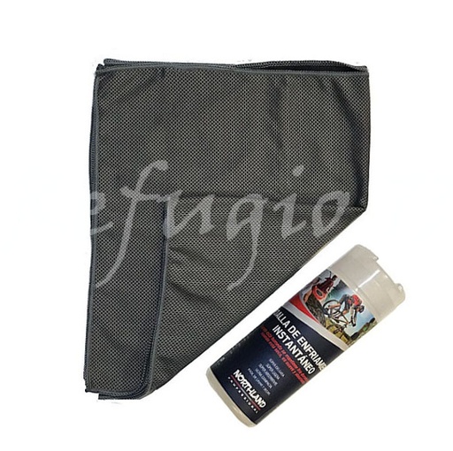 Northland Toalla Supercool (Gris Oscuro)