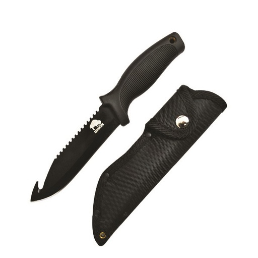 [3034] Bison Cuchillo De Caza Punta Destripe