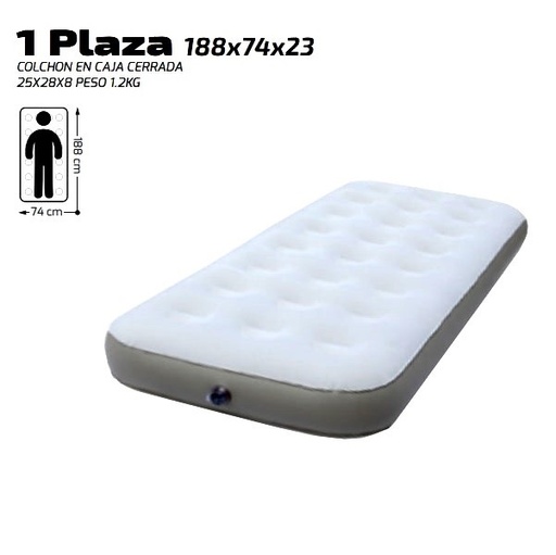 [PSH1001] Lexus Colchon Inflable 1 Plaza 188x74 Cm