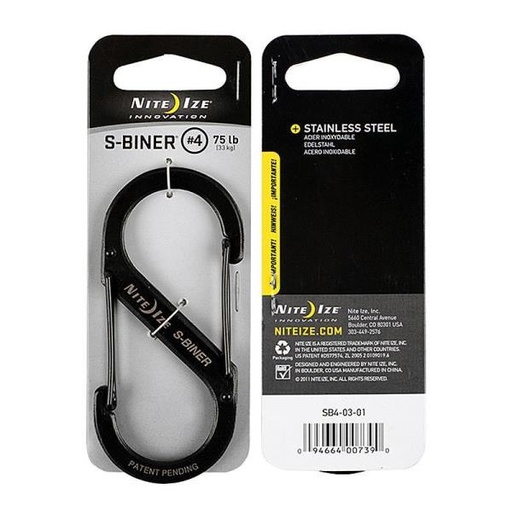 [2905560550000] Nite Ize Acc Outdoor Mosqueton 75lb