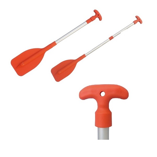 [1060353310000] Pala Bichero Mini Telescopica Naranja